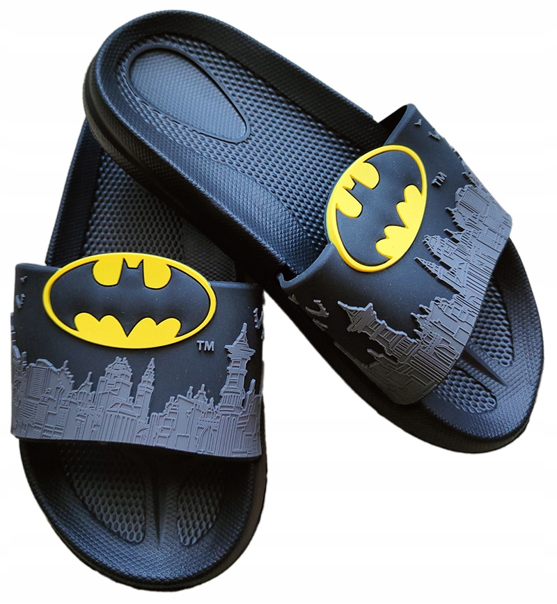 KLAPKI BASENOWE 3D BATMAN KLAPKI CHŁOPIĘCE R31