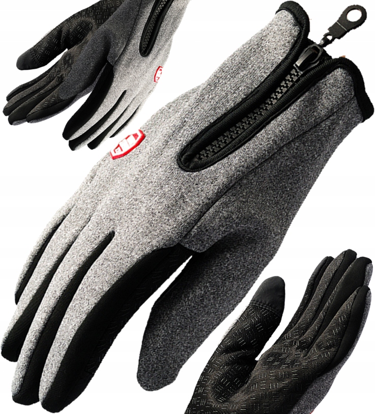 

Rękawiczki rowerowe dotykowe ocieplane wodoodporne