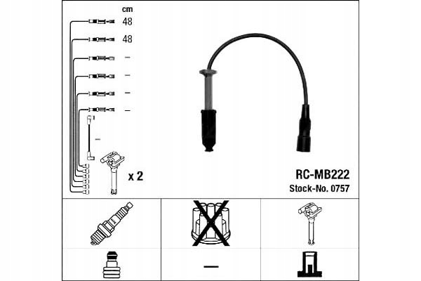 Ngk Zapalovací Kabely Mercedes Clk 200 Kompresor