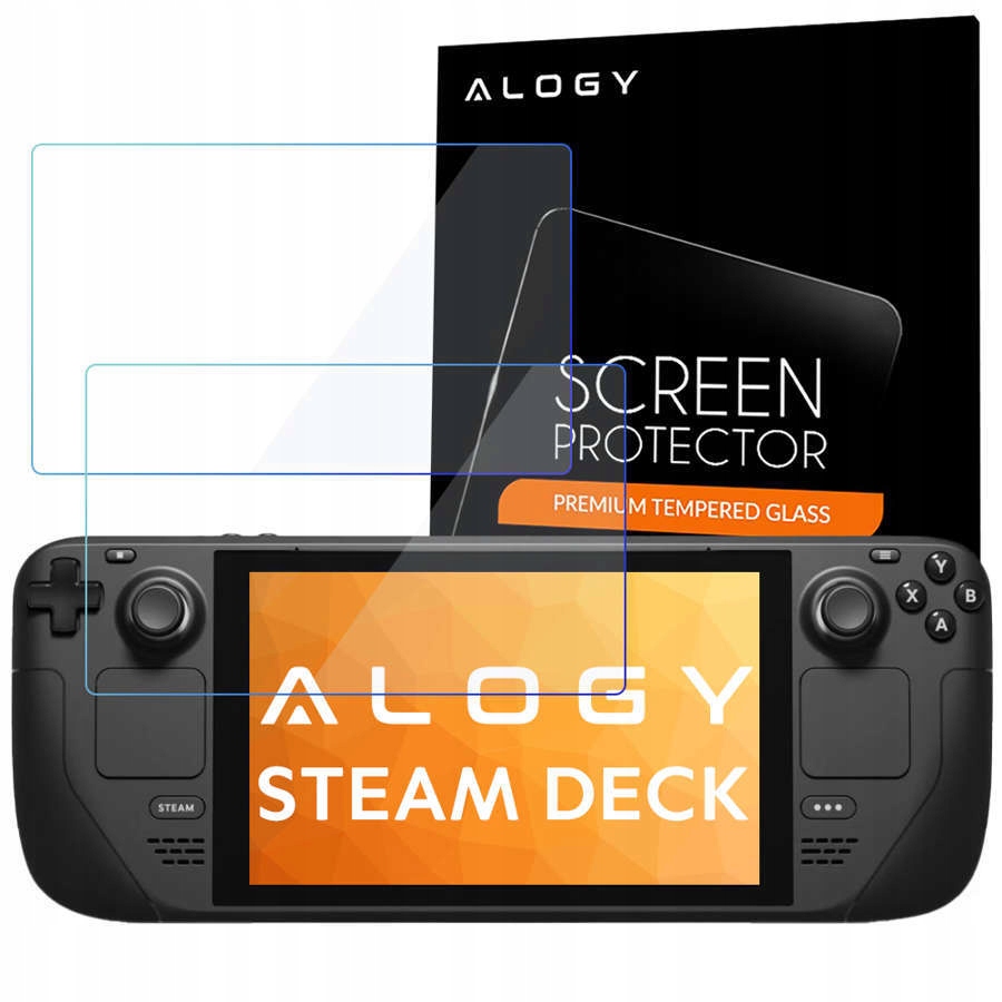 2x szkło ochronne 9H szybka alogy DO steam deck