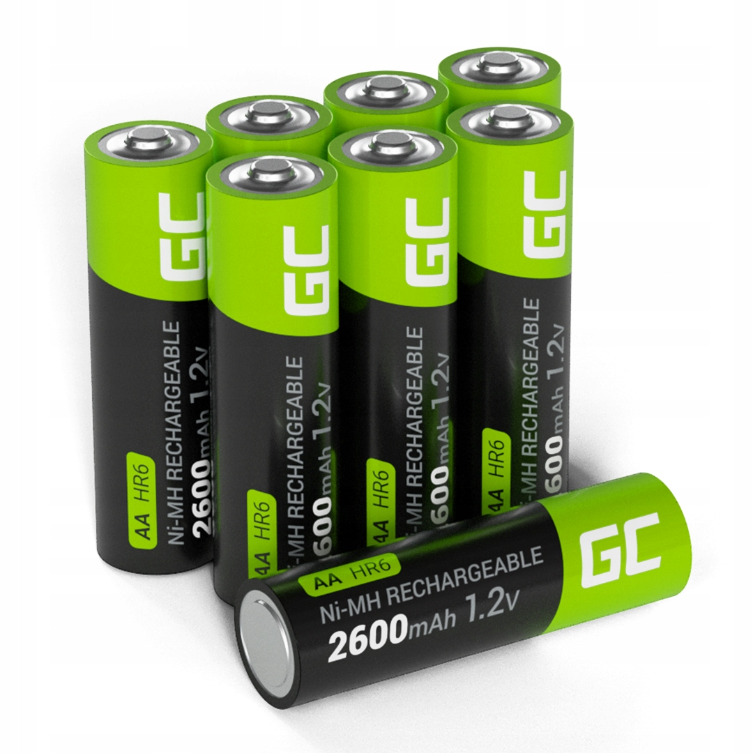 

8x Baterie Akumulatorki Paluszki Aa R6 2600mAh