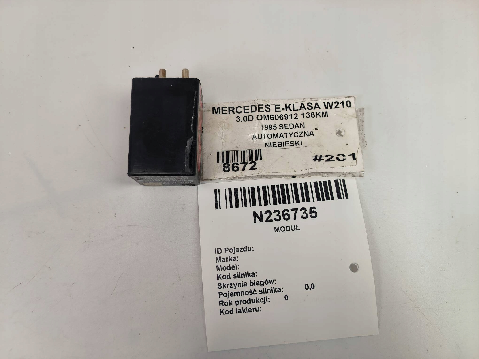 module relay 0035458505 MERCEDES E-KLASA W210