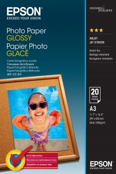 

Papier Epson Photo Paper Glossy A3 20 Arkuszy