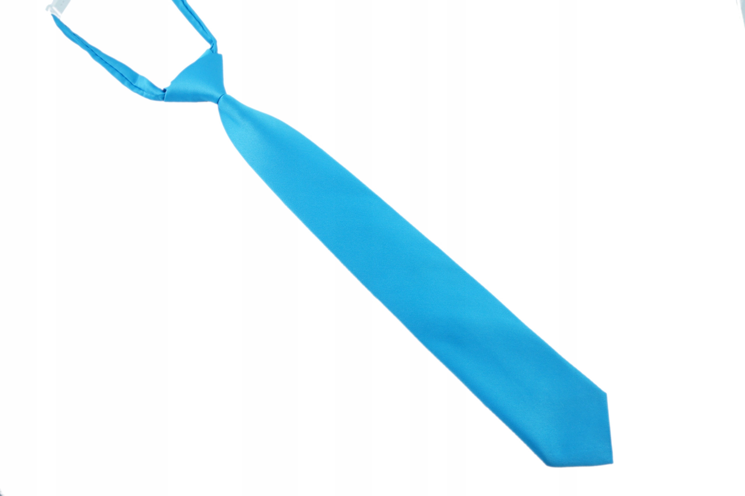 

Krawat gładki Elegancki dla Nastolatka ok 8-15lat