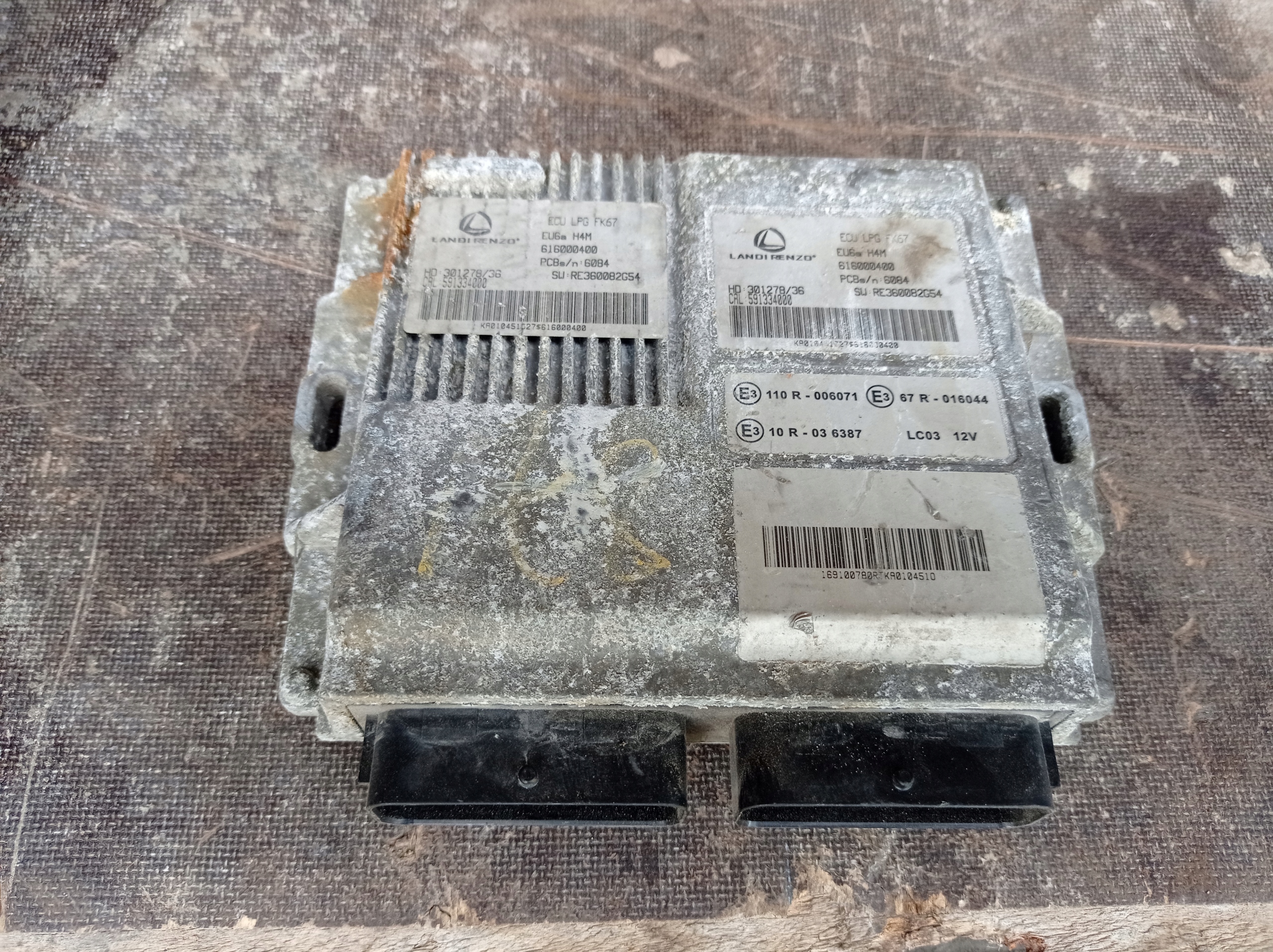 KOMPUTER STEROWNIK LPG LANDI RENZO - 616000400