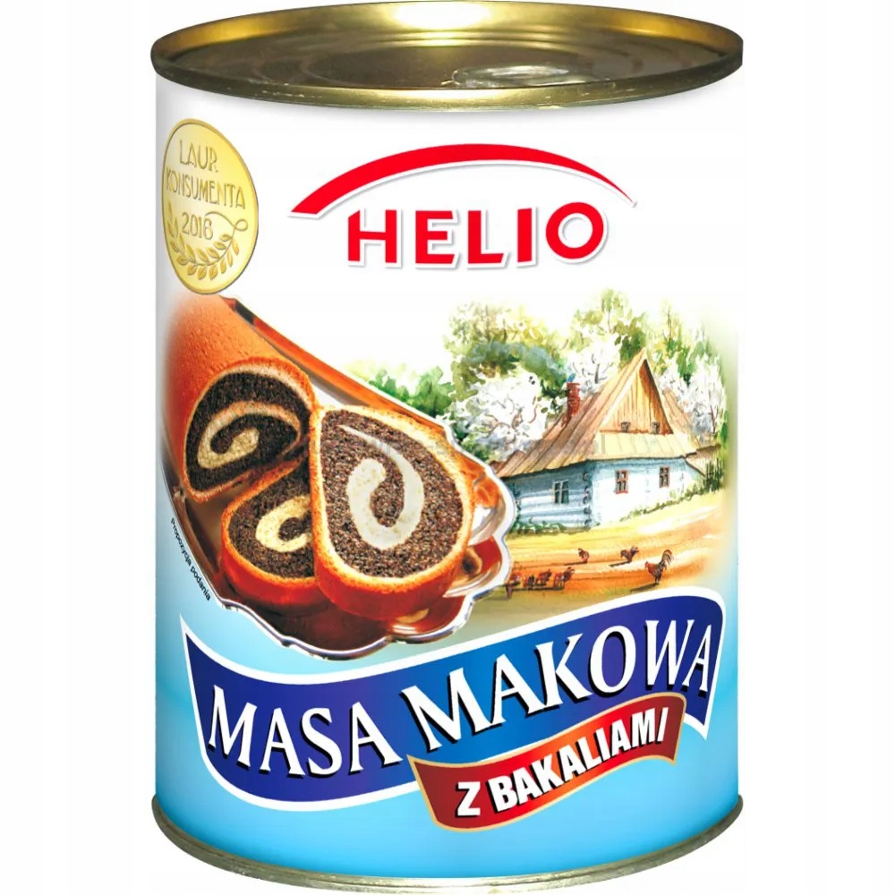 Levně Helio Maková Náplň s bakalií 850 g
