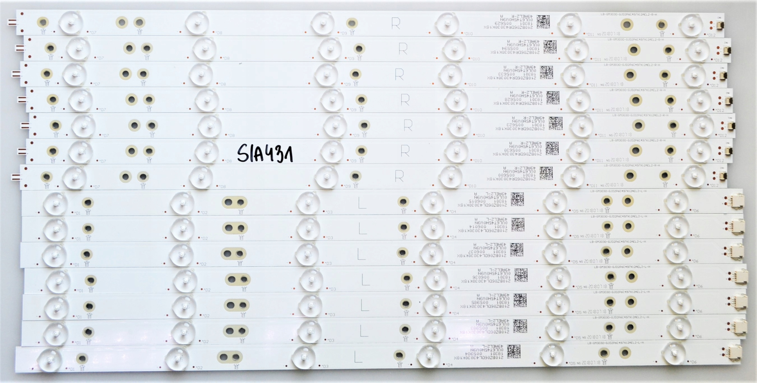 Led Lišty TPT490U2-EQYSHM.G REV:SC1G (č. SIA431)