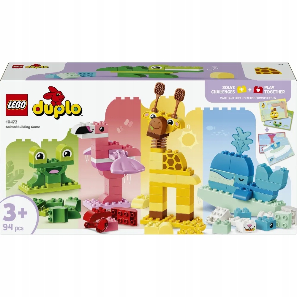 Lego Duplo Town Hra na stavění zvířátek 10472