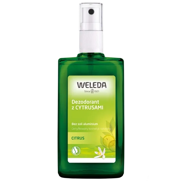 Weleda, deodorant s citrusy, 100 ml