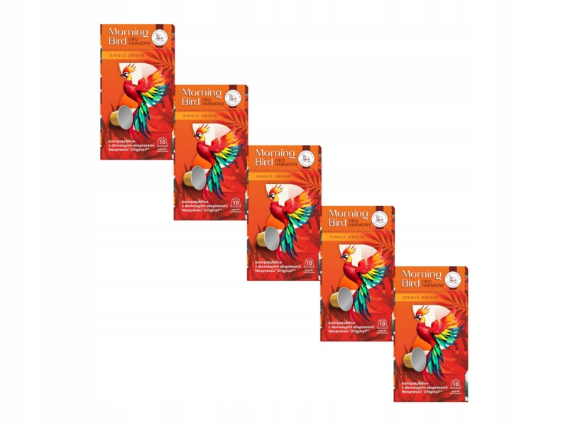 Kapsułki Morning Bird Oro Harmony do ekspresu Nespresso 5 x 10szt.