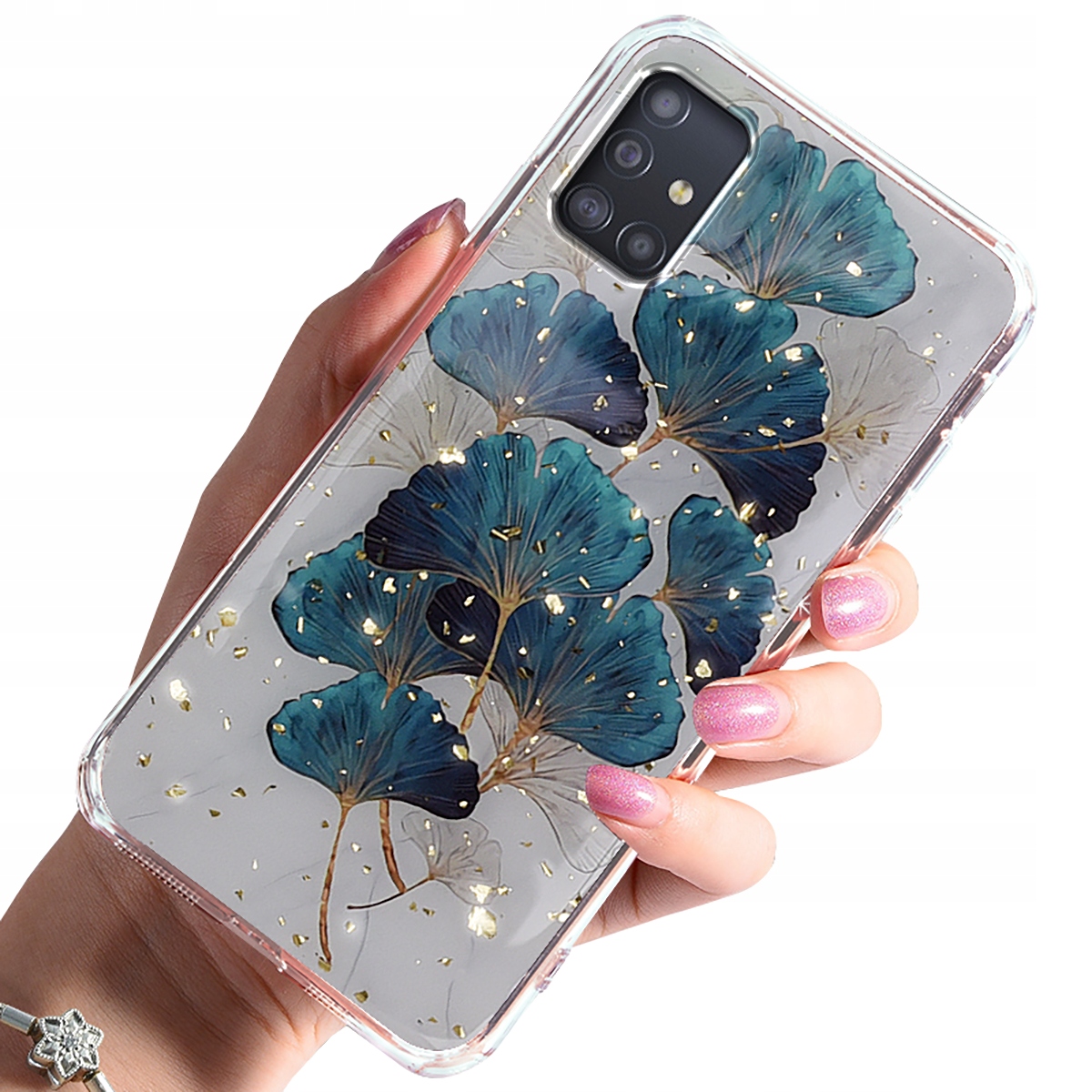 

Etui Case Wzór Szkło 9H do Samsung Galaxy A51