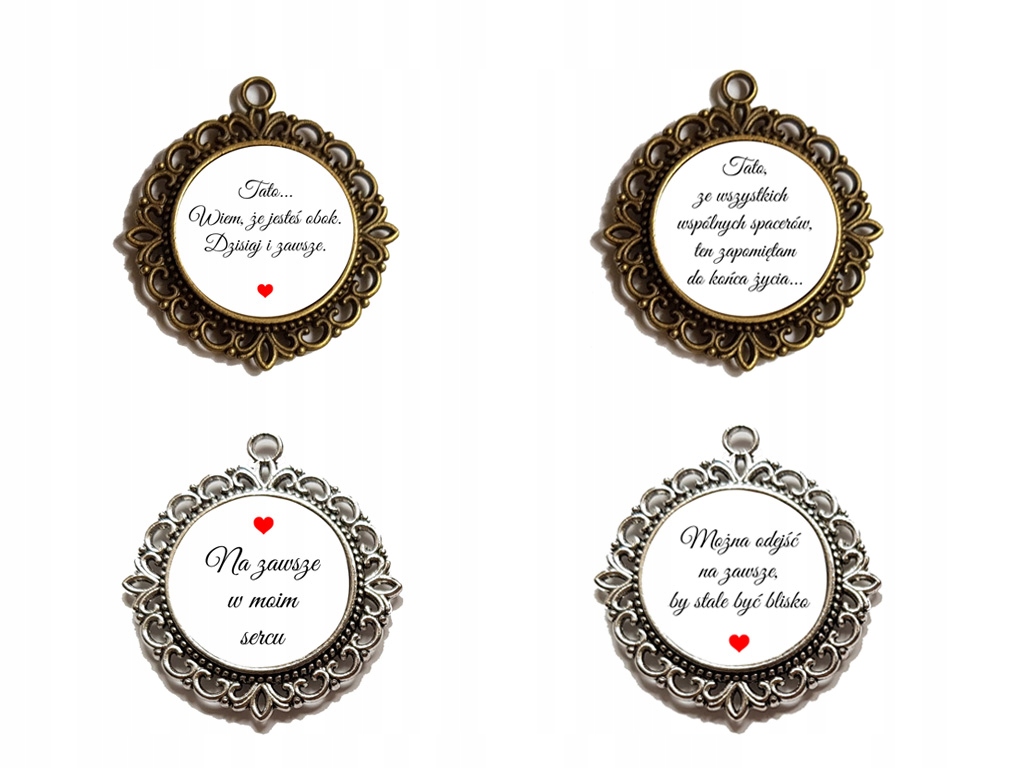 Zawieszka ze Zdjęciem Bukiet Ślubny Brelok Ślub Kamień Inny kamień