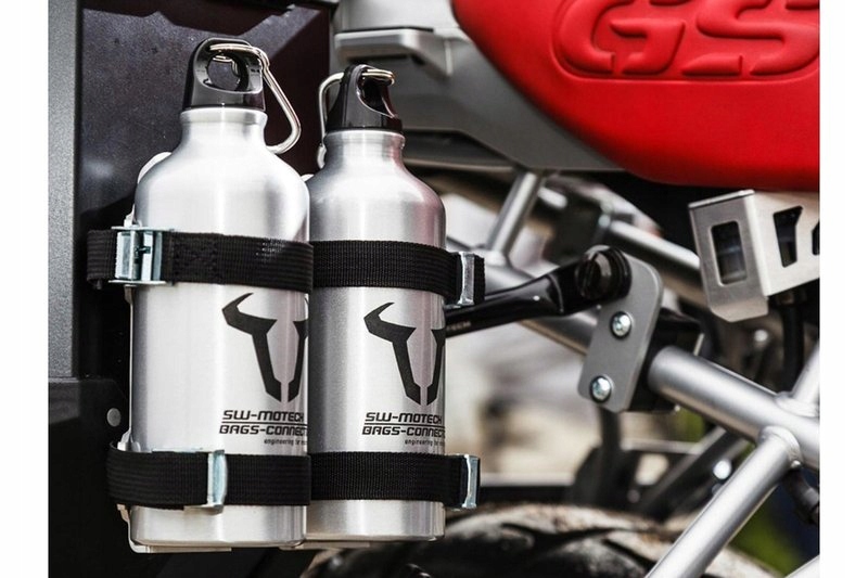 Fľaša/fľaša Na Pitie Sw-motech Trax Aluminiová 2 Ks Silver 2 X 0,6 L