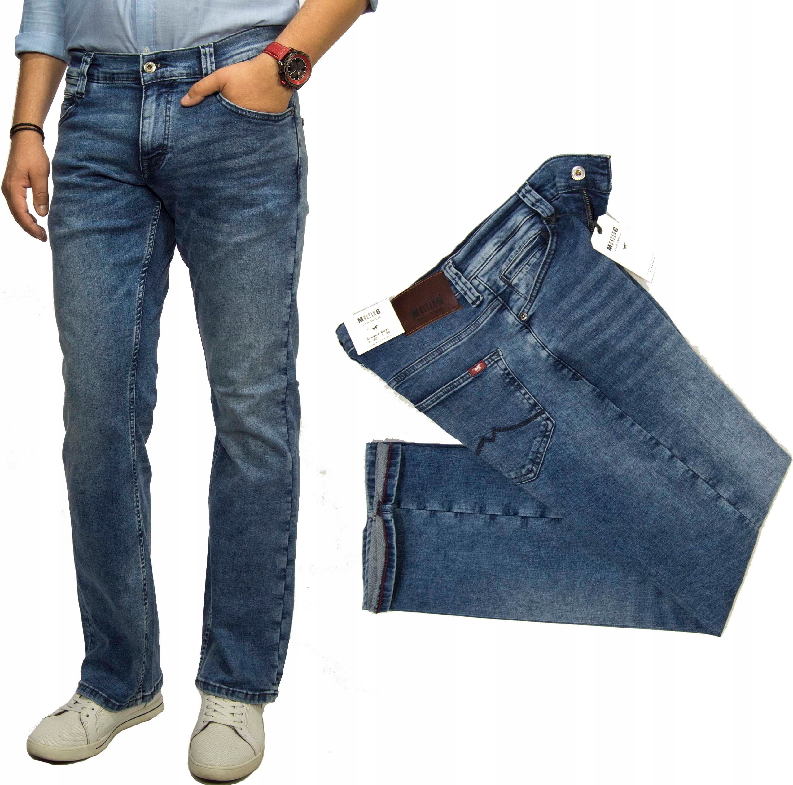 

Mustang Oregon Boot 543 spodnie jeansy W36 L34