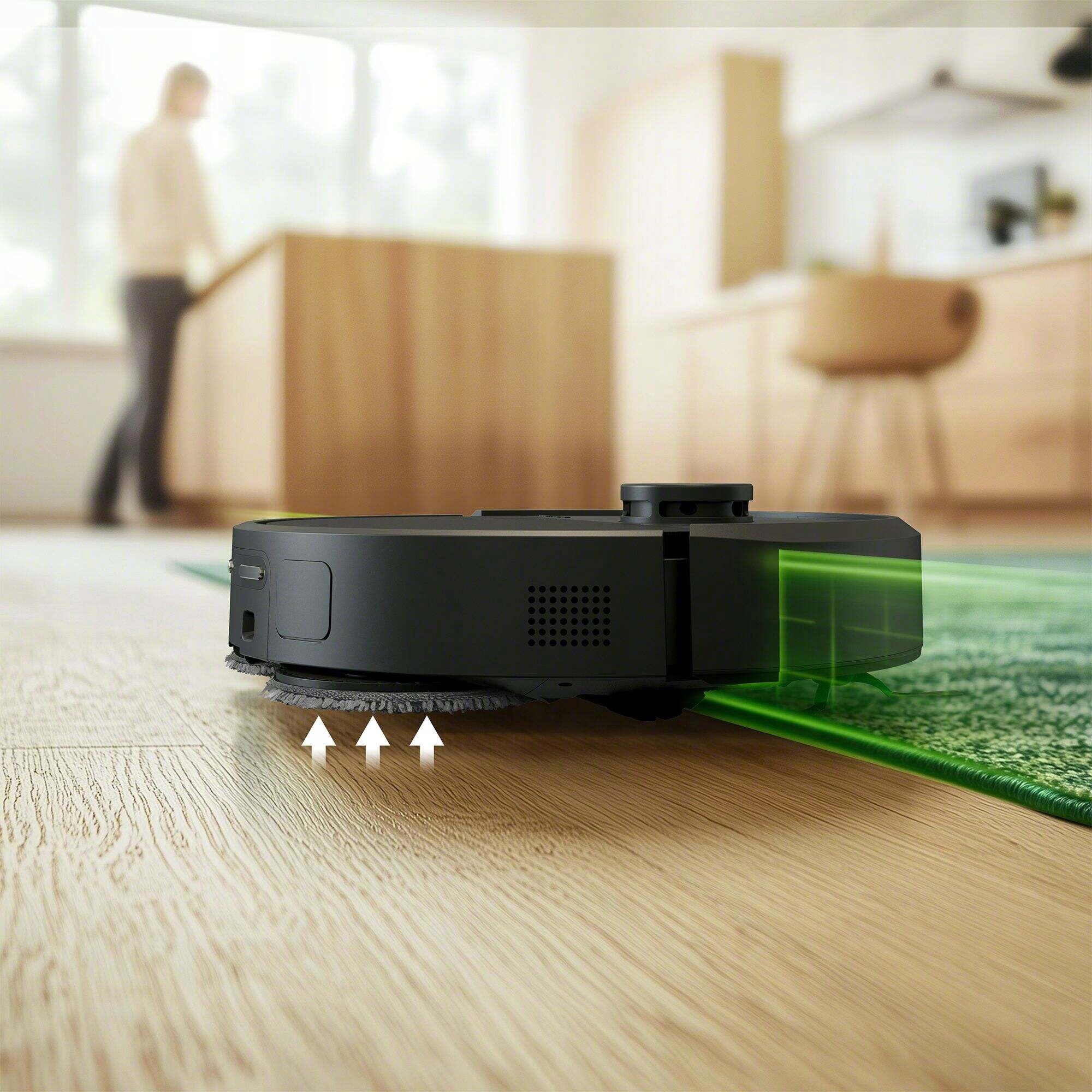 Robot sprzątający iRobot Roomba Plus 405 Combo + stacja AutoWash czarny Moc 0 W