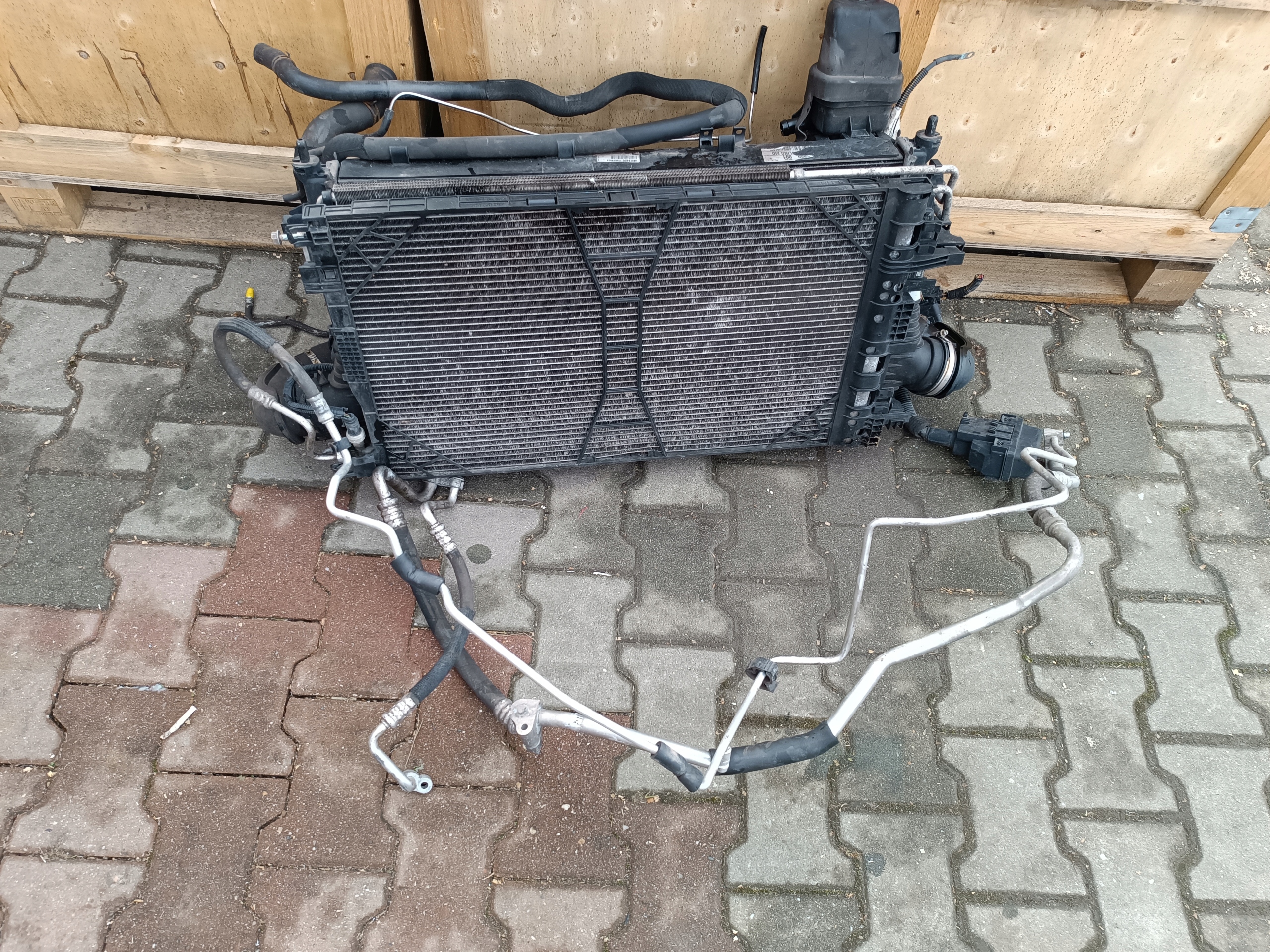 OPEL INSIGNIA A 2.0CDTI MANUAL CHŁODNICE KOMPLET WENTYLATORY INSTALACJA