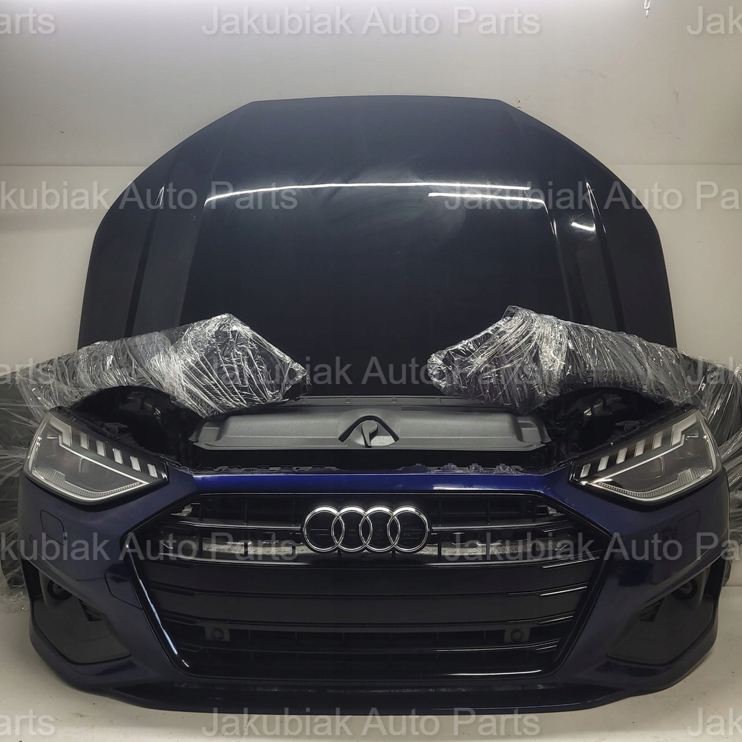AUDI A4 B9 LIFT 8W MASKA KOMPLETNY PRZÓD MASKA LAMPA ZDERZAK