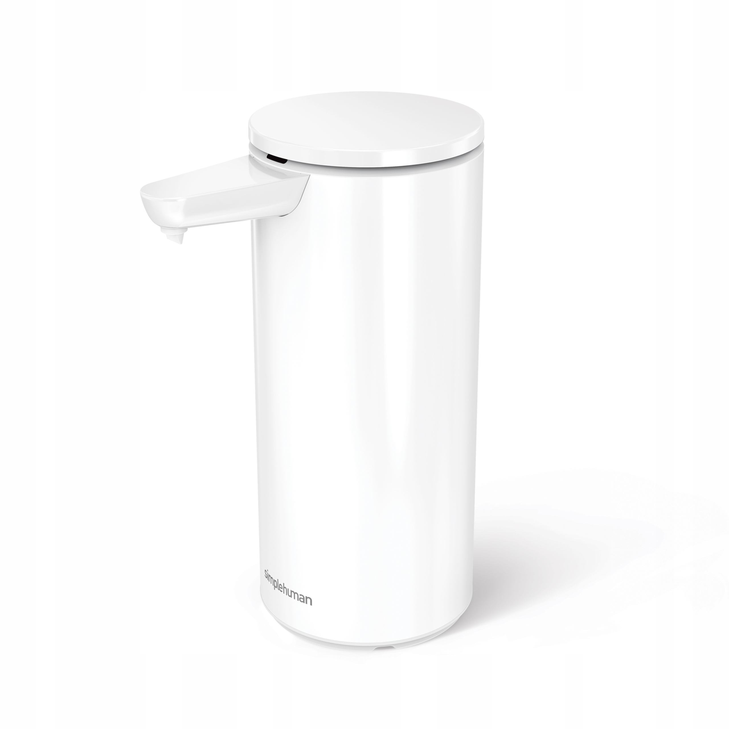 simplehuman Automatický dávkovač tekutého mydla 414 ml Oceľový biely