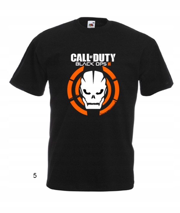 

Koszulka Męska Wzory Call of Duty: Black Ops