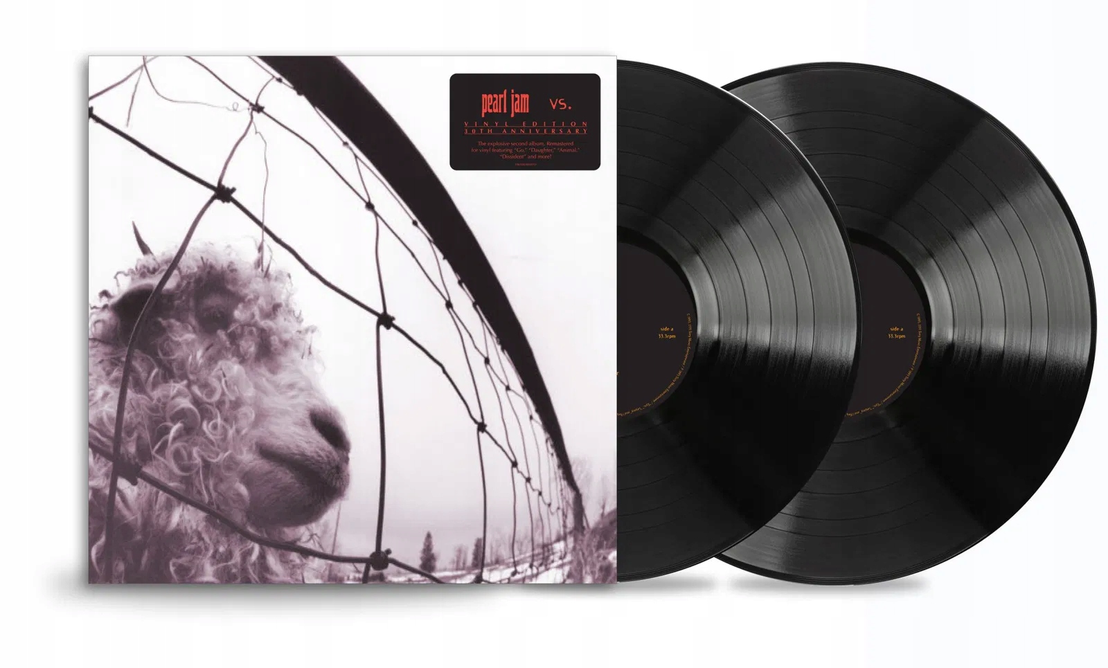 Pearl Jam: Vs. (30th Anniversary Edition, Re-Issue) 2Vinyl (lp)