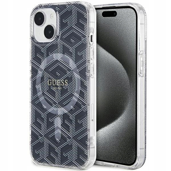 Zadní Kryt Guess pro Apple iPhone 15 14 13 černý