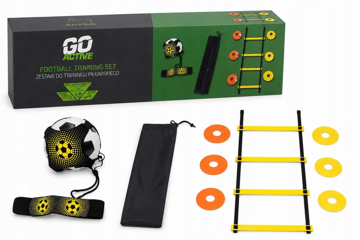 Go Active Football Training Set Zestaw do treningu piłkarskiego