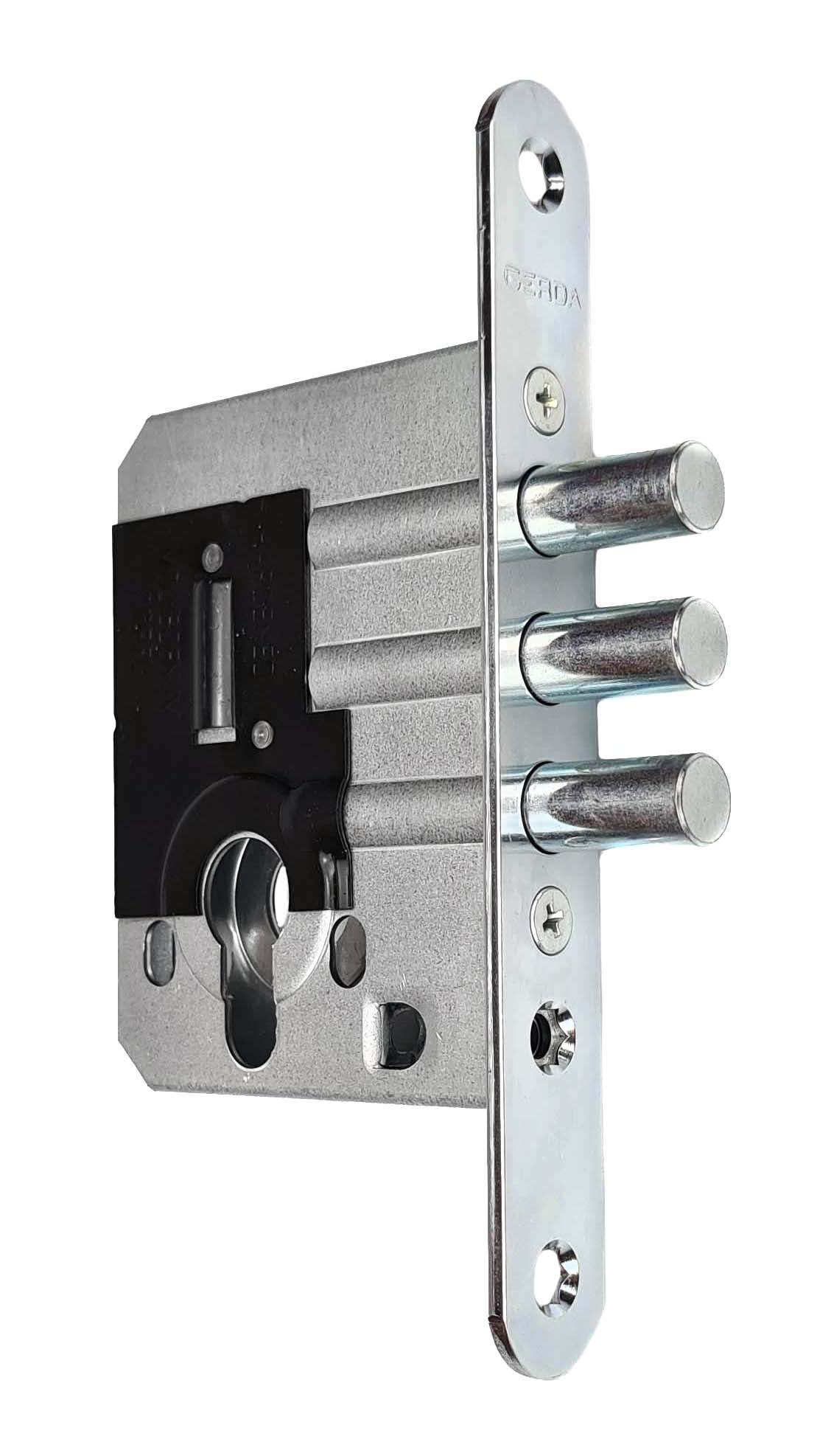 

Zamek Drzwiowy Dodatkowy Gerda ZW550 Wkład Atest 7