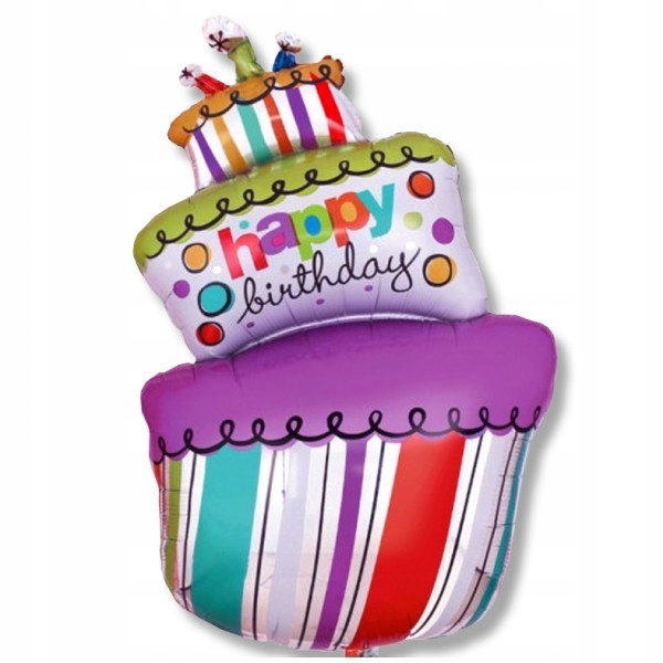 

Balon foliowy Tort 92 CM