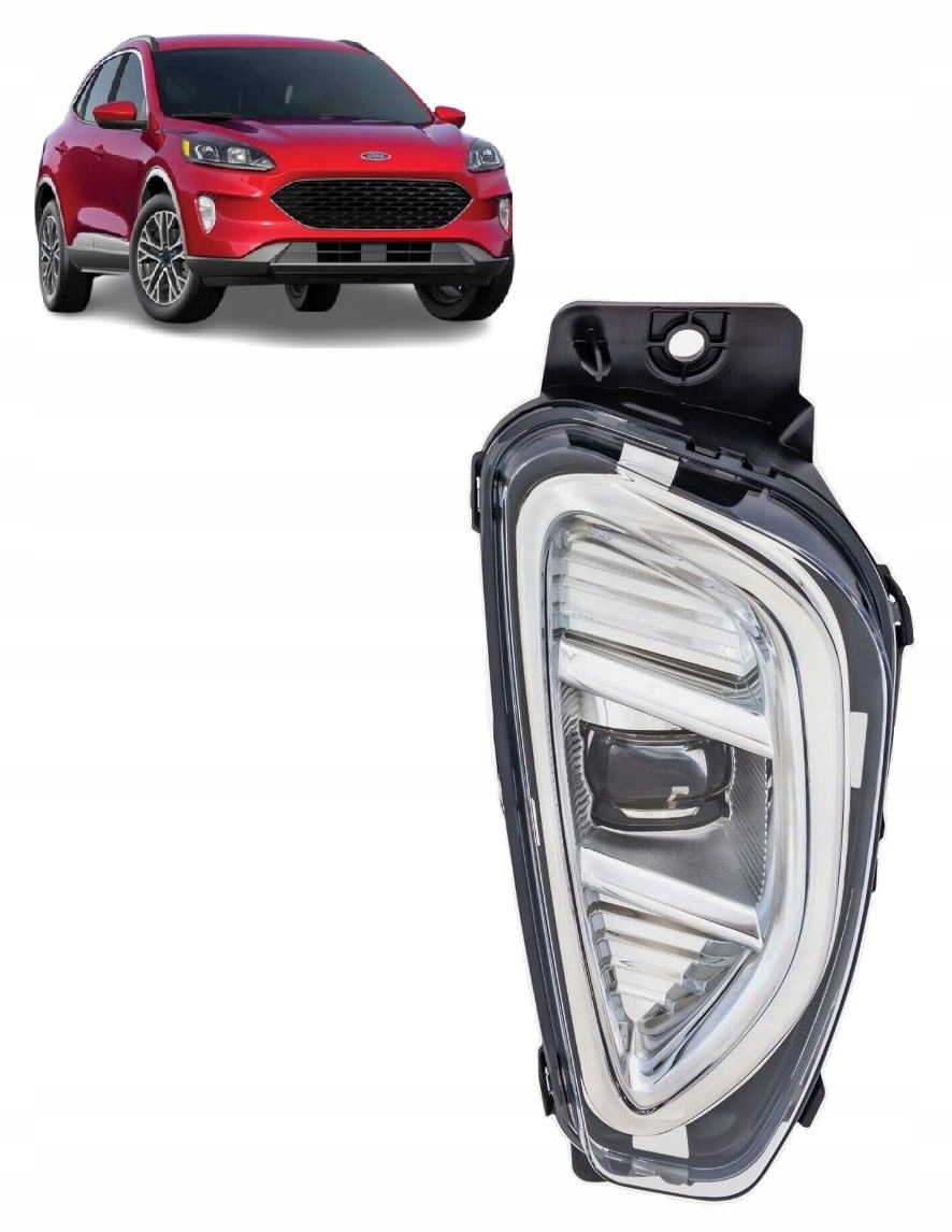 ГАЛОГЕН led правый передний FORD KUGA Escape 2020 LJ6B-15A254-BB