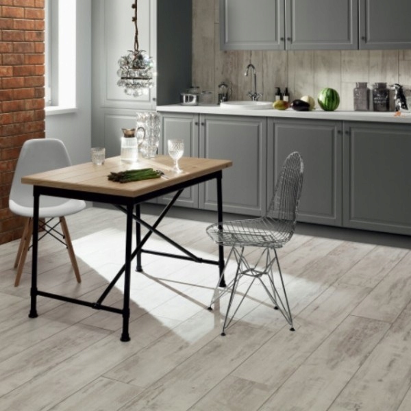 WOOD WORK WHITE STR 19x119,8 Tubądzin - GAT.1 Typ gres