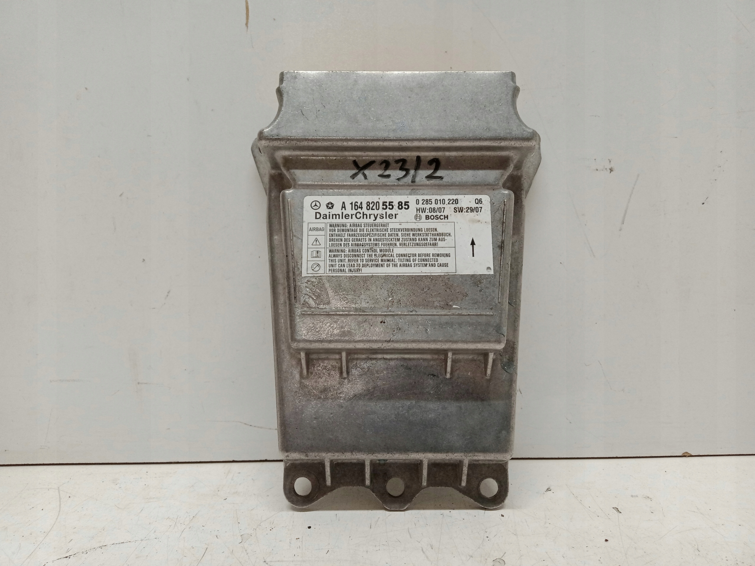 MERCEDES ML W164 MODUŁ SENSOR AIR-BAG A1648205585