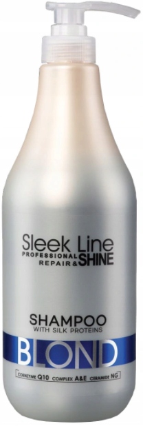 

Stapiz Sleek Line Szampon z Jedwabiem Blond 1000ml