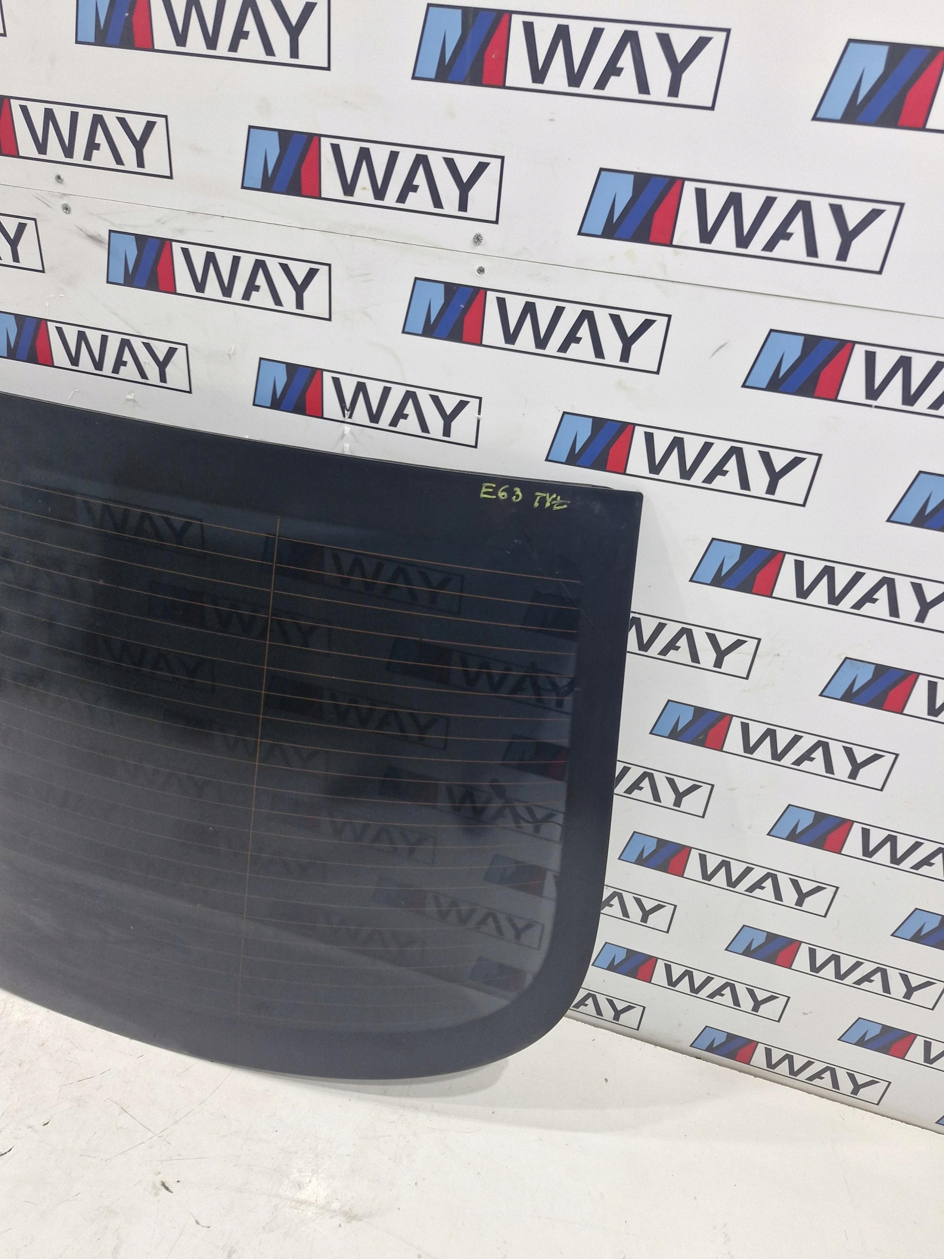 BMW E63 E64 FENSTER heck hinten Original