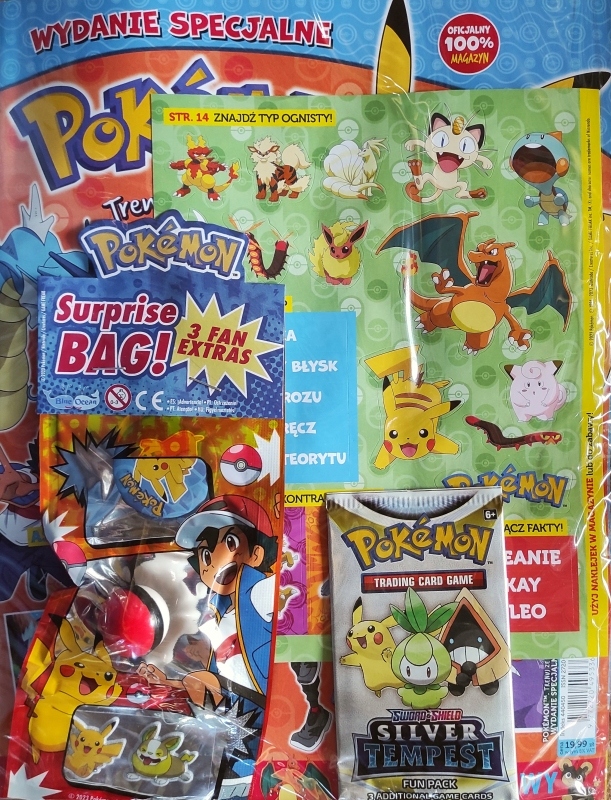 

Pokemon Trenuj Ze Mną Ws 4/2023 Naklejki Karty