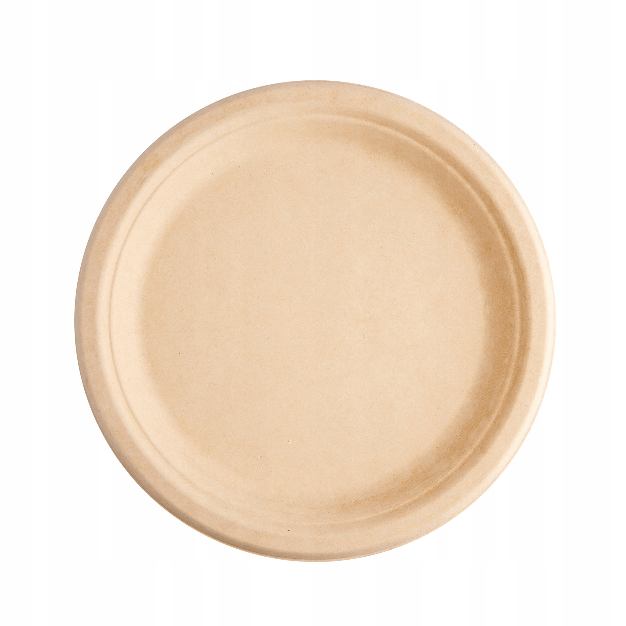 

Talerz z trzciny cukrowej Natural 18cm 100 sztuk