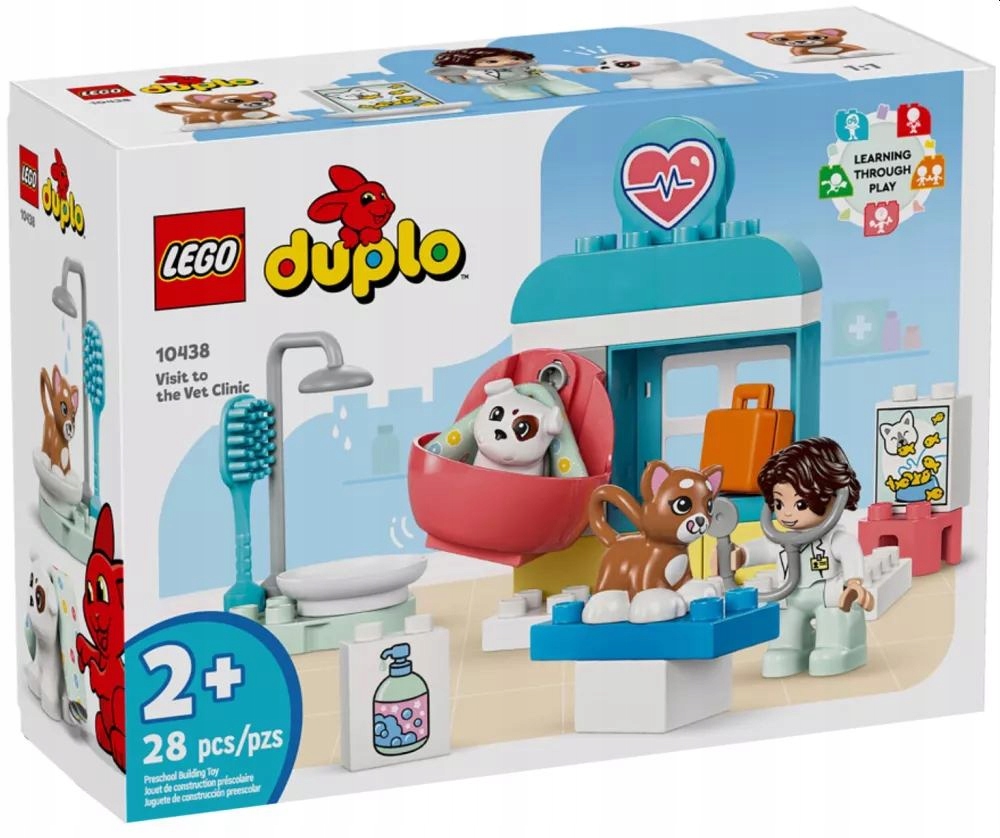 Lego Duplo 10438 Návštěva V Léčebně Pro Zvířata