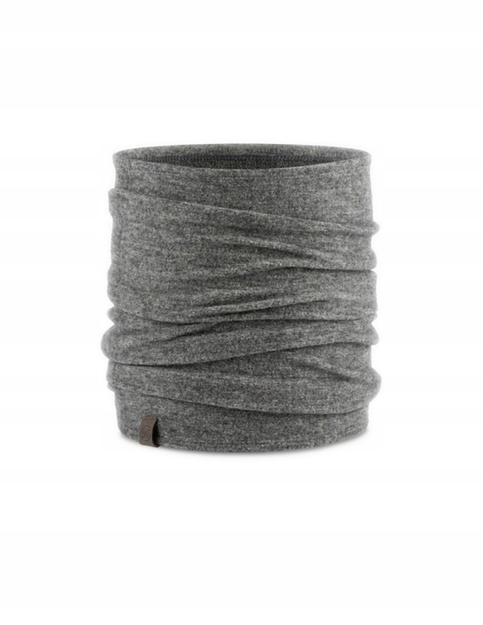 Multifunkční šála Buff Fleecová Mikina Merino šedá