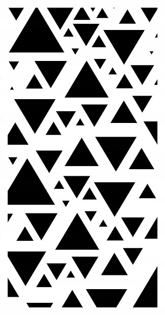 Malířská šablona na omítky 92 cm Architektonický beton Omítka