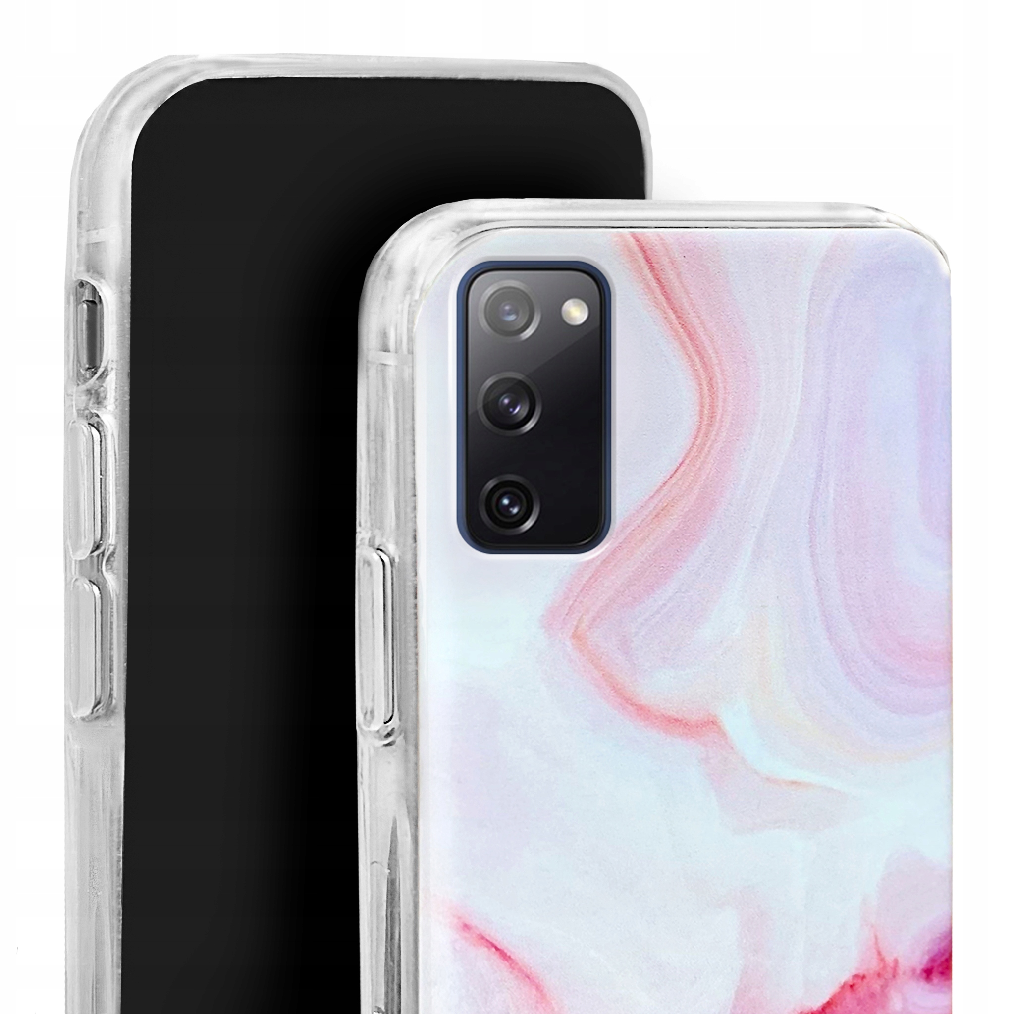 

Etui do Samsung S20 Fe silikon case wzory + Szkło