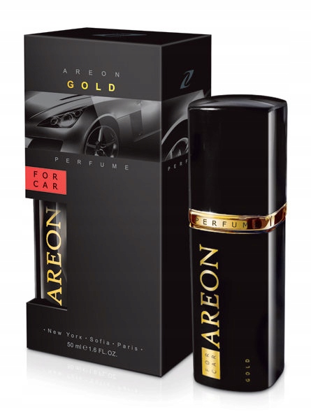 

Zapach Samochodowy Areon Perfume 50ml Gold Męski