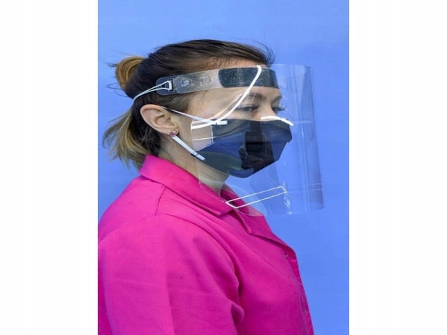 PRZYŁBICA OCHRONNA NA TWARZ PRZEZROCZYSTA MASKA Rodzaj inna