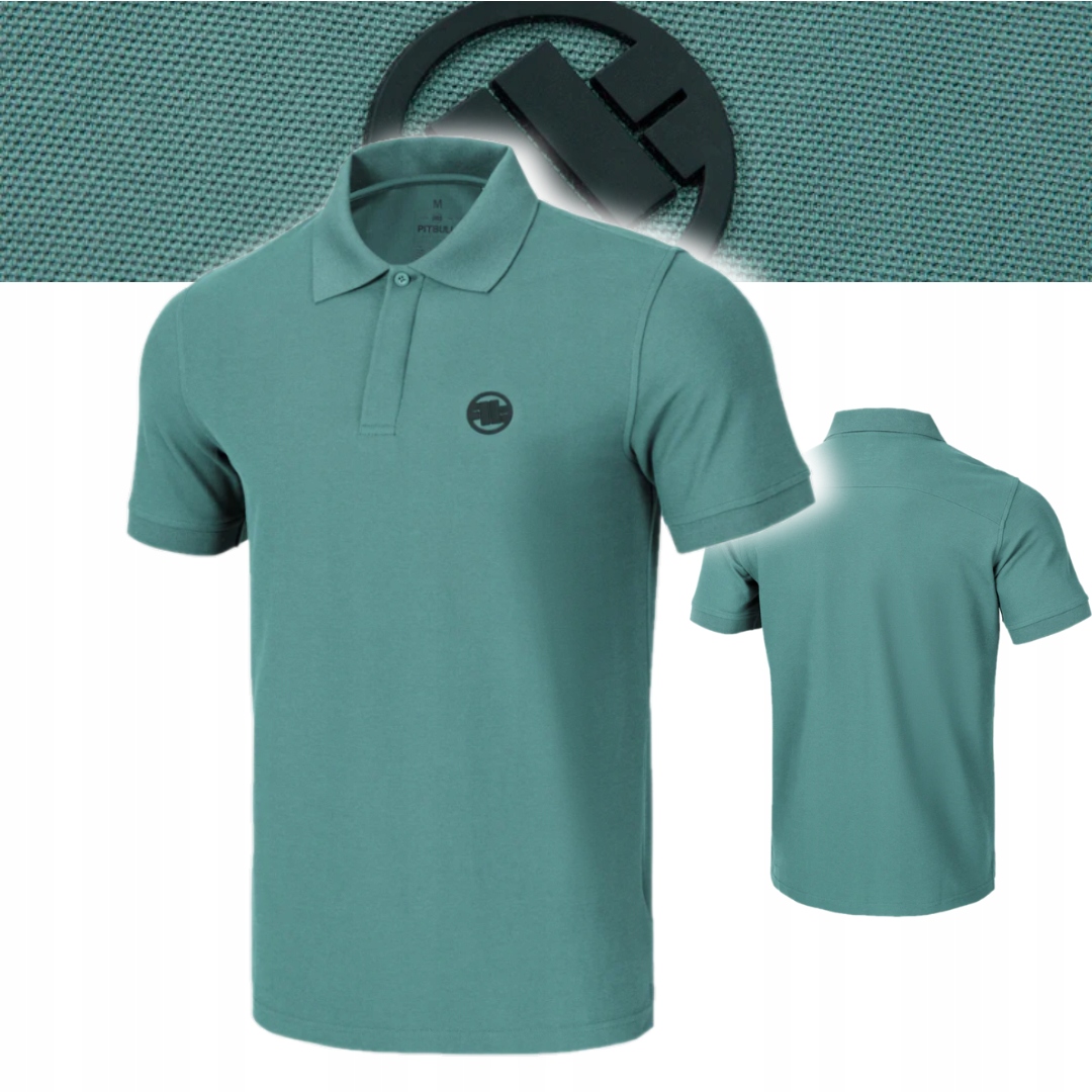 Pitbull West Coast Pánské Tričko Rockey Polo Mátové XL