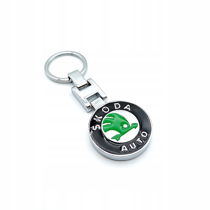 Skoda Brelok Breloczek Czarny Metalowy Do Kluczy K25