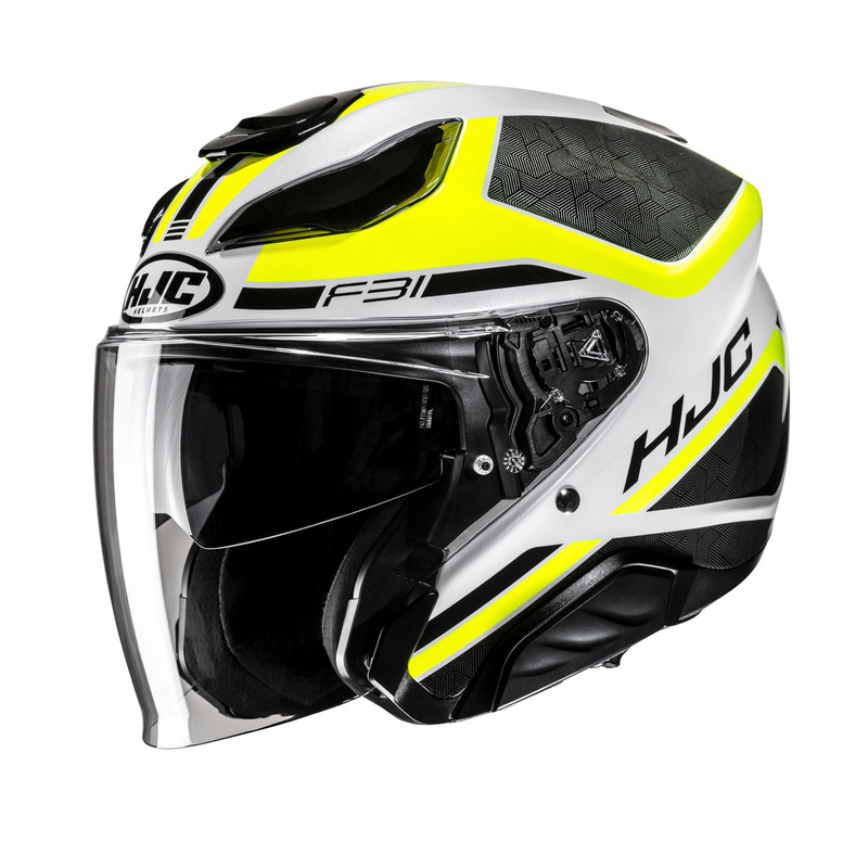 Motocyklová Prilba Hjc F31 Ceron Black Yellow L