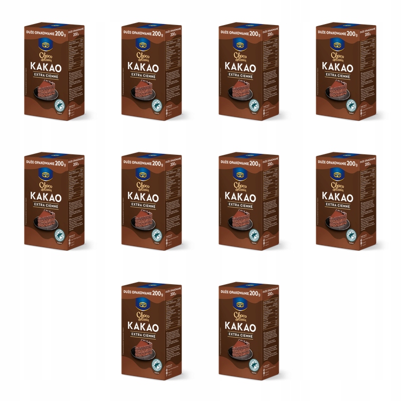 Kruger Choco Delissia kakao extra tmavé 200 g X10