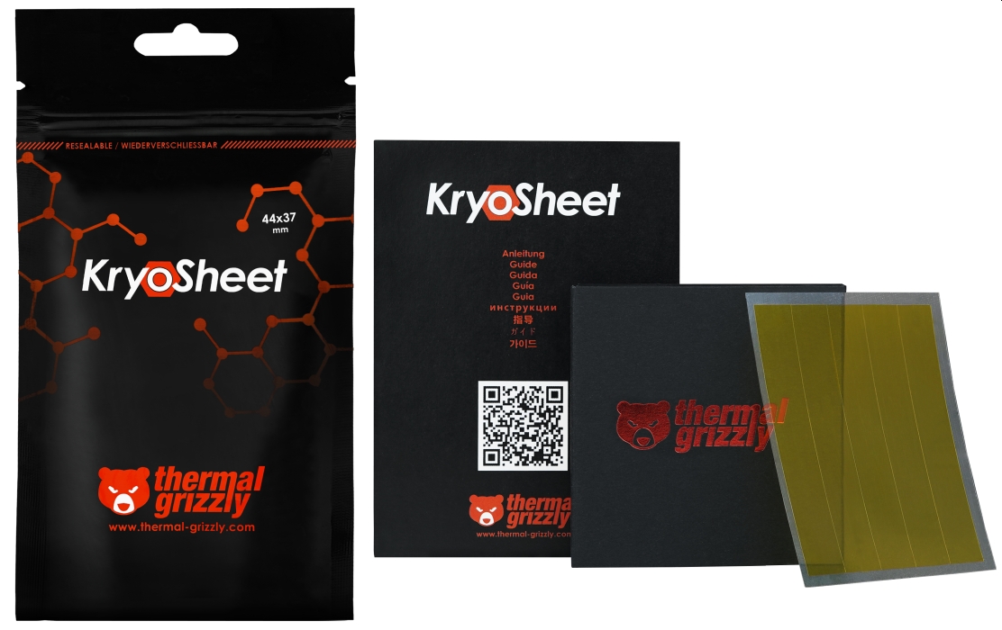Thermal Grizzly Kryosheet 44x37mm termální vodivá páska termopodložka