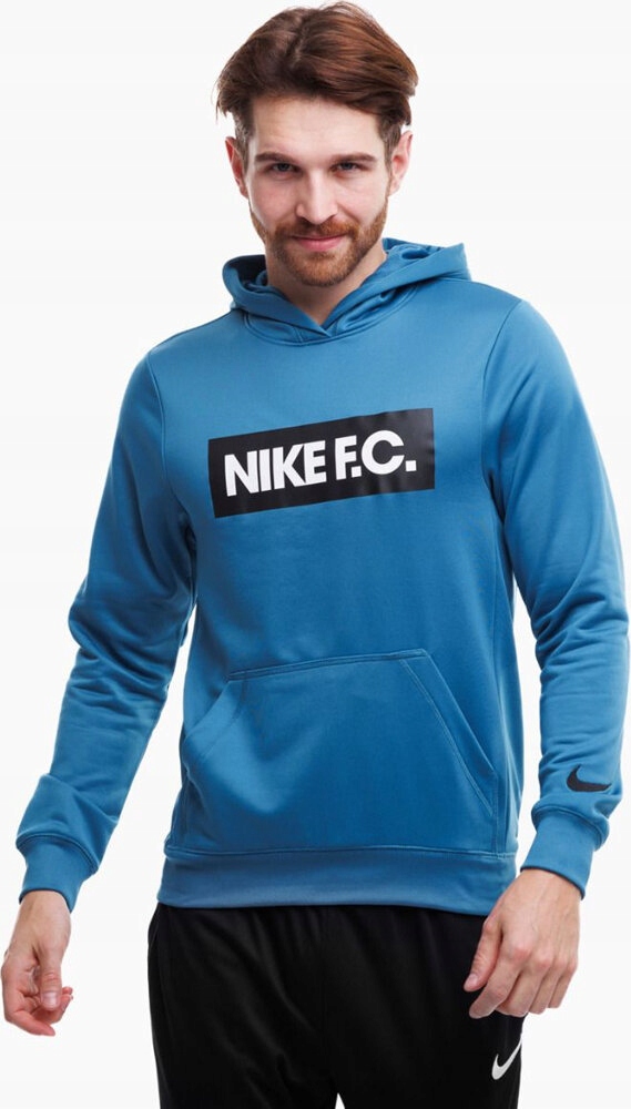 Pánská Mikina Nike Nk Df Fc Libero Hoodie Modrá DC9075 407 vel. S