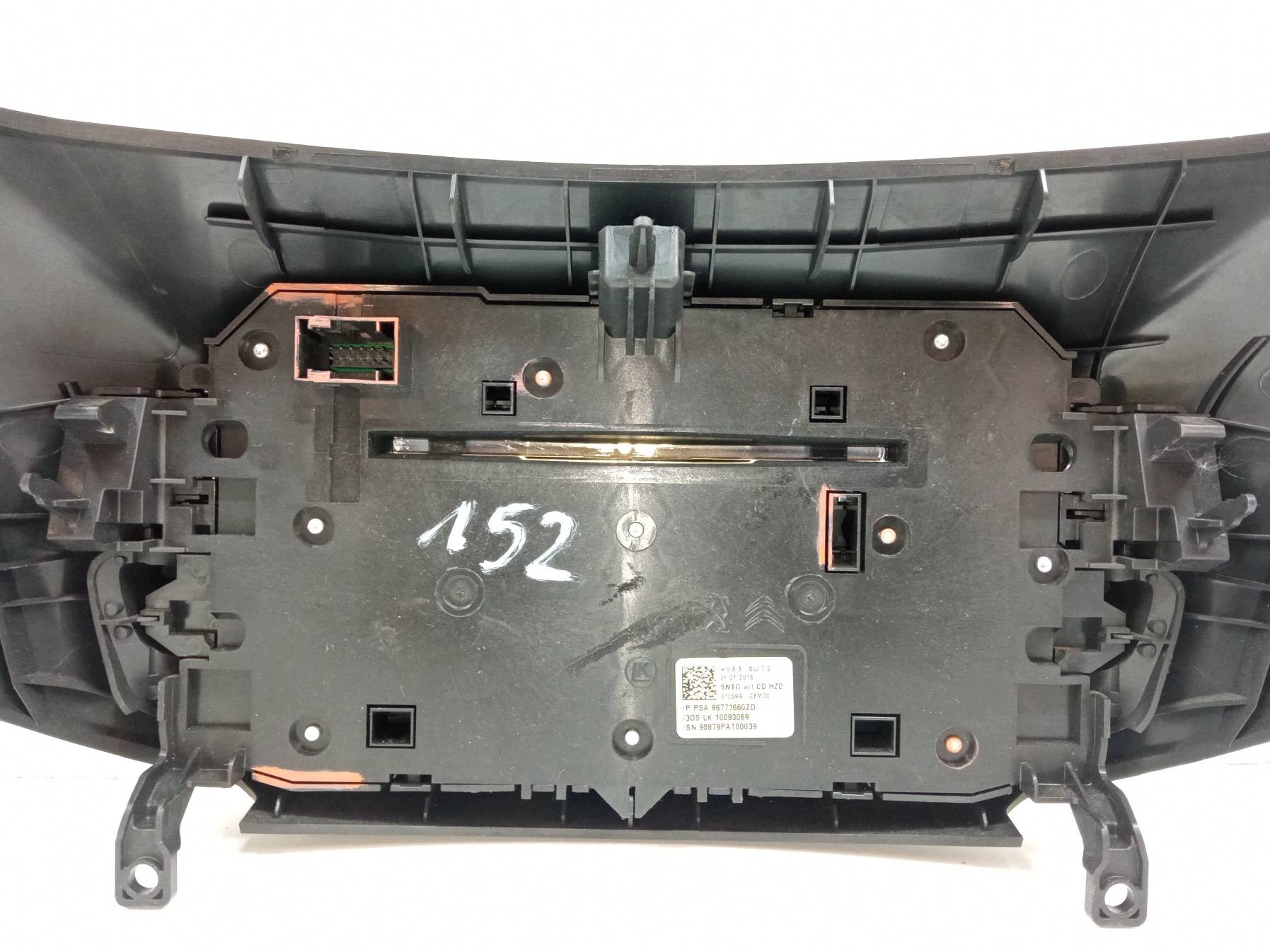 control panel switch 96777660ZD Peugeot 308 II (2014- )