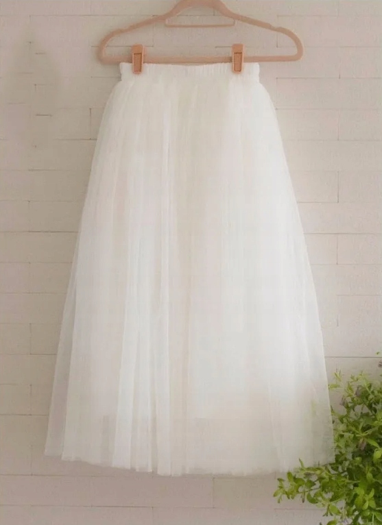 SPÓDNICZKA SPÓDNICA TIULOWA TIUL TIULÓWKA 5 WARSTW BIAŁA Marka inna