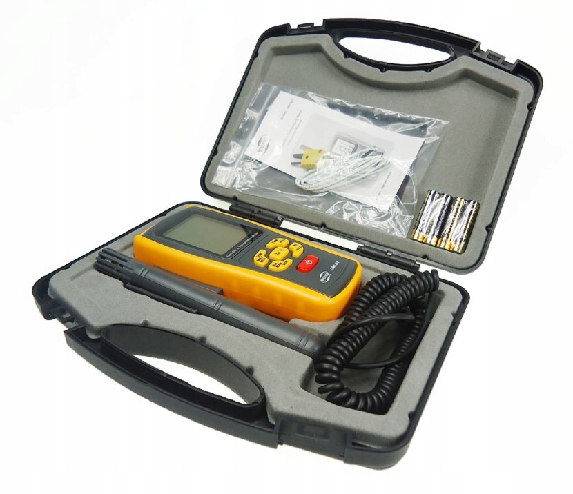 TERMO-HIGROMETR WILGOTNOŚCIOMIERZ MIERNIK WILGOTNOŚCI TEMPERATURY POWIETRZA Rodzaj termohigrometr